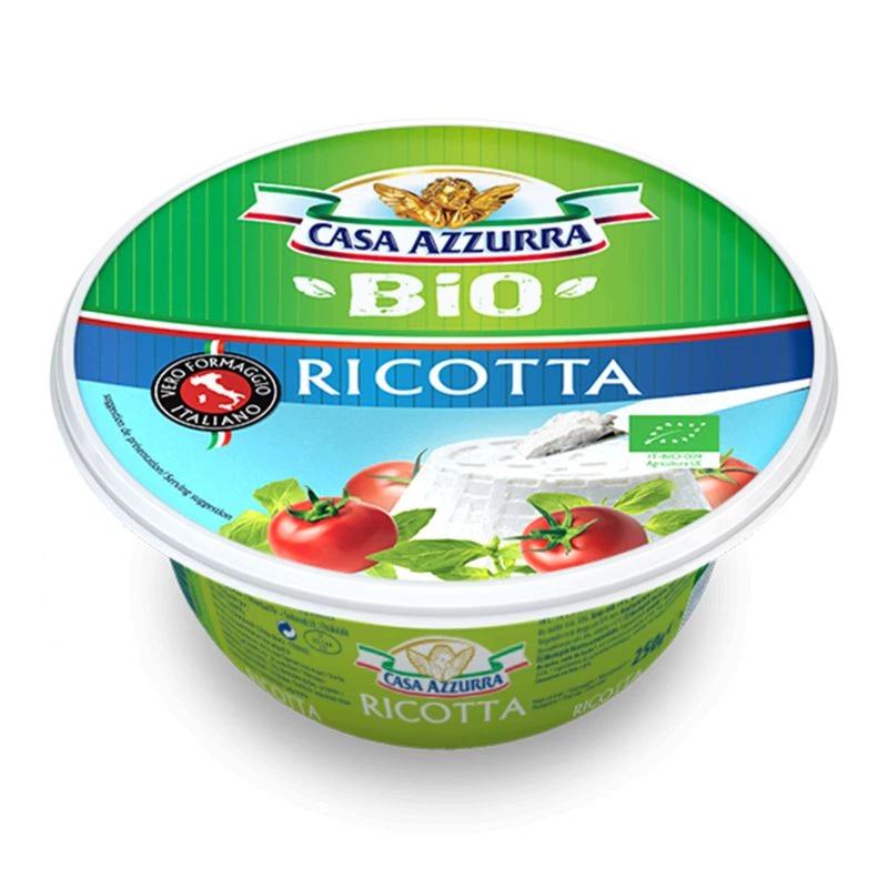 Ricotta Bio 250g - CASA AZZURRA