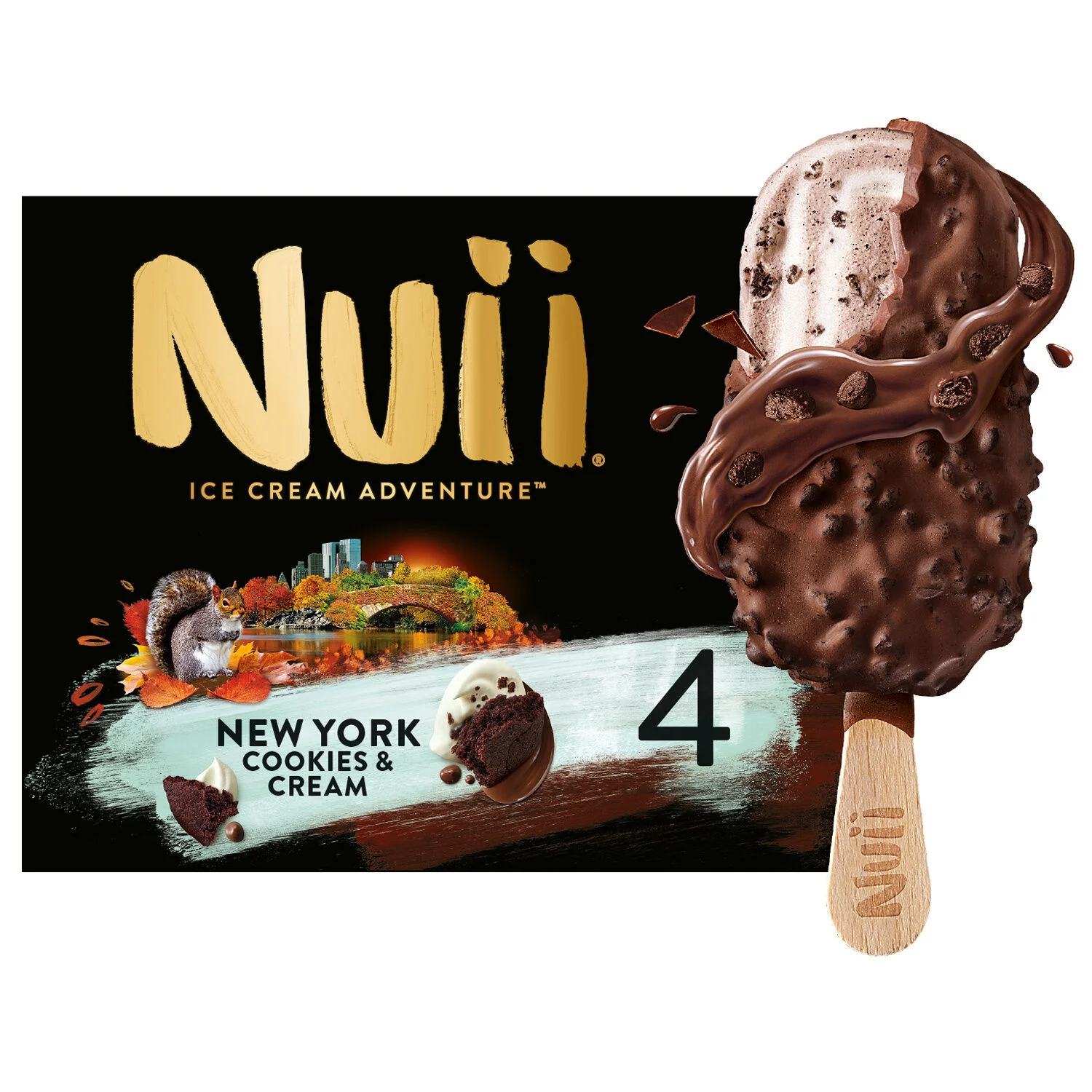 Ge Nui Ny Cookies Cream 268g