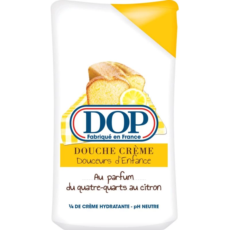 Crème douche Douceur d'Enfance quatre-quarts citron 250ml - DOP
