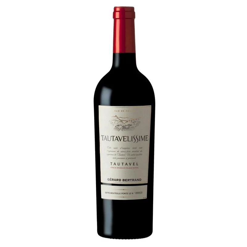 Vin Rouge Côtes du Roussillon Syrah Grenache, 75cl  - GERARD BERTRAND