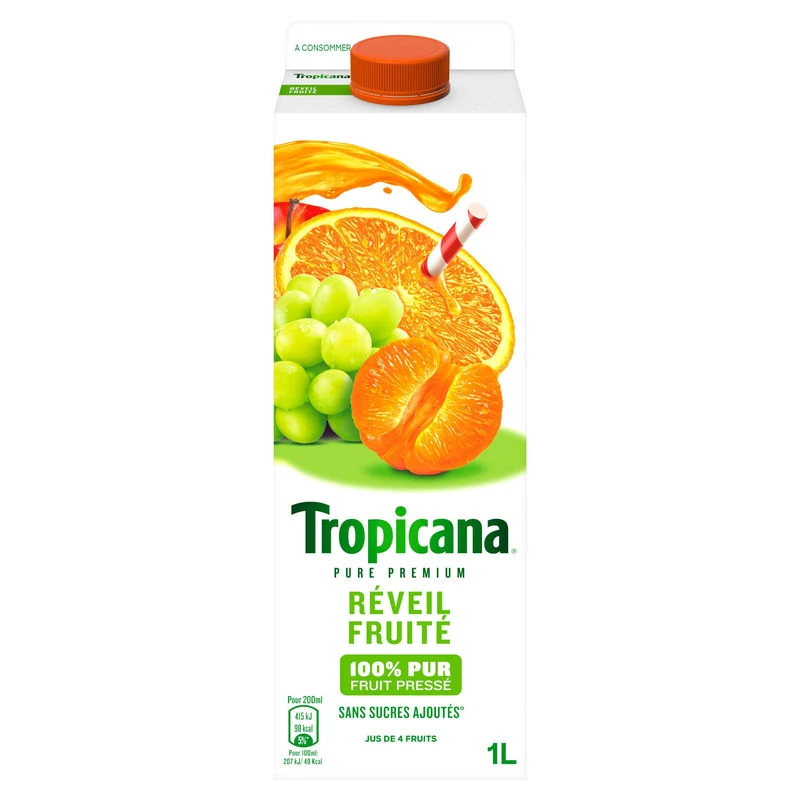 Tropic Reveil Fruite 1l