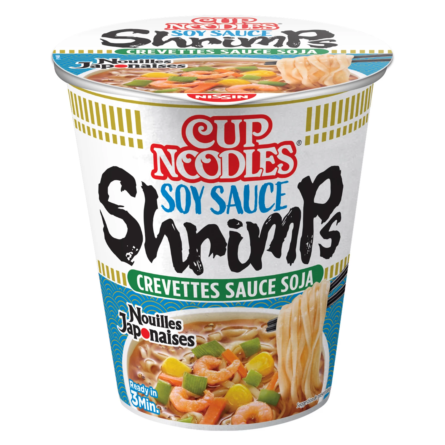 Cup Noodle  Soy Sauce Shrimps 63g - NISSIN