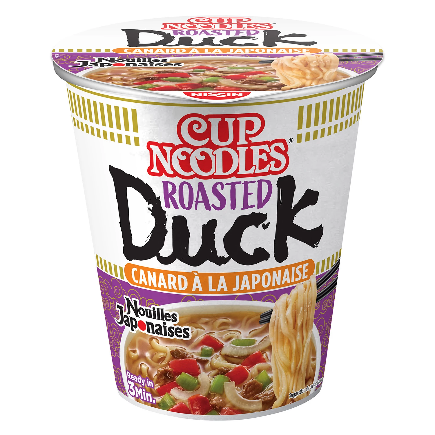 Japanese-style dehydrated duck noodles - NISSIN