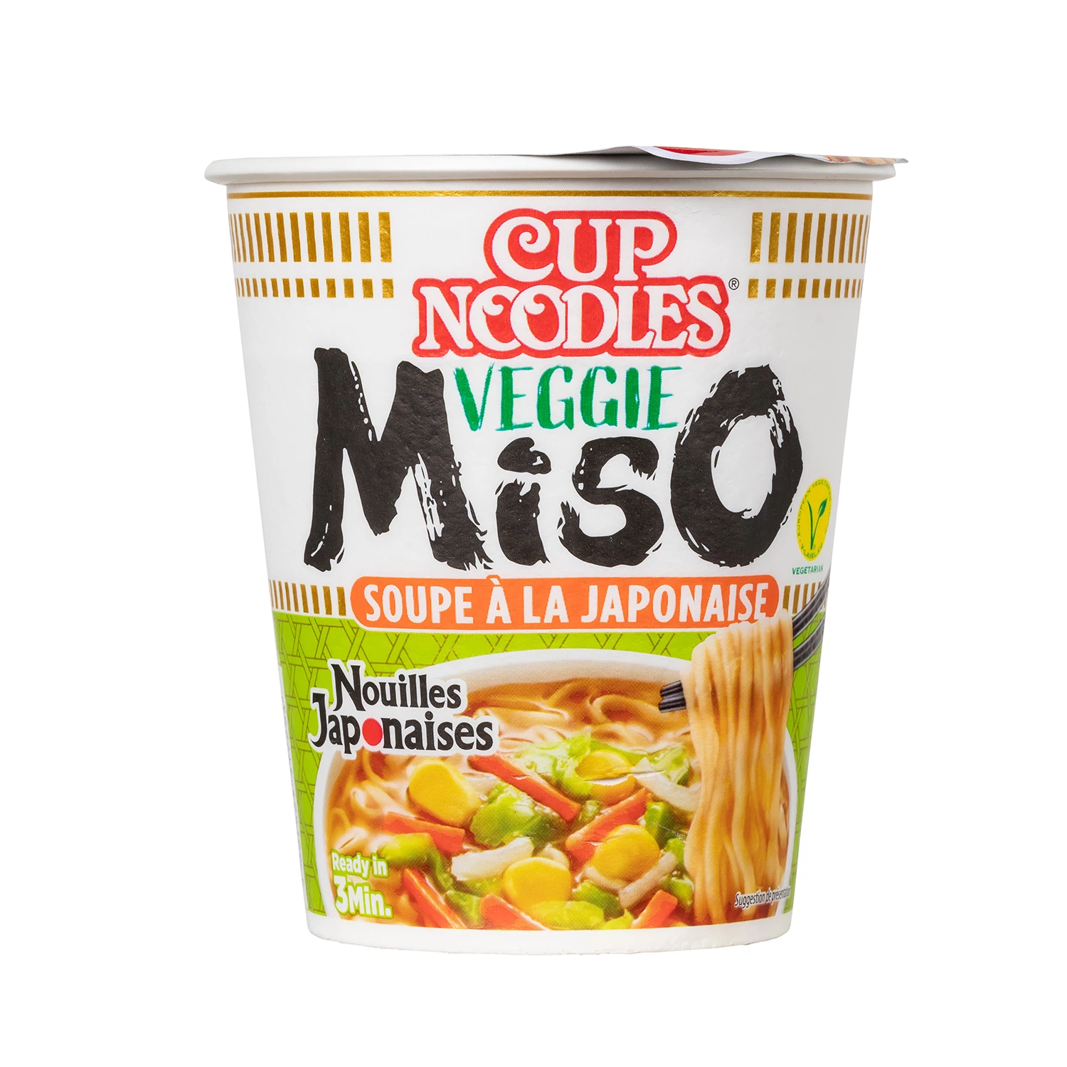Mì ly miso hương vị chay - NISSIN