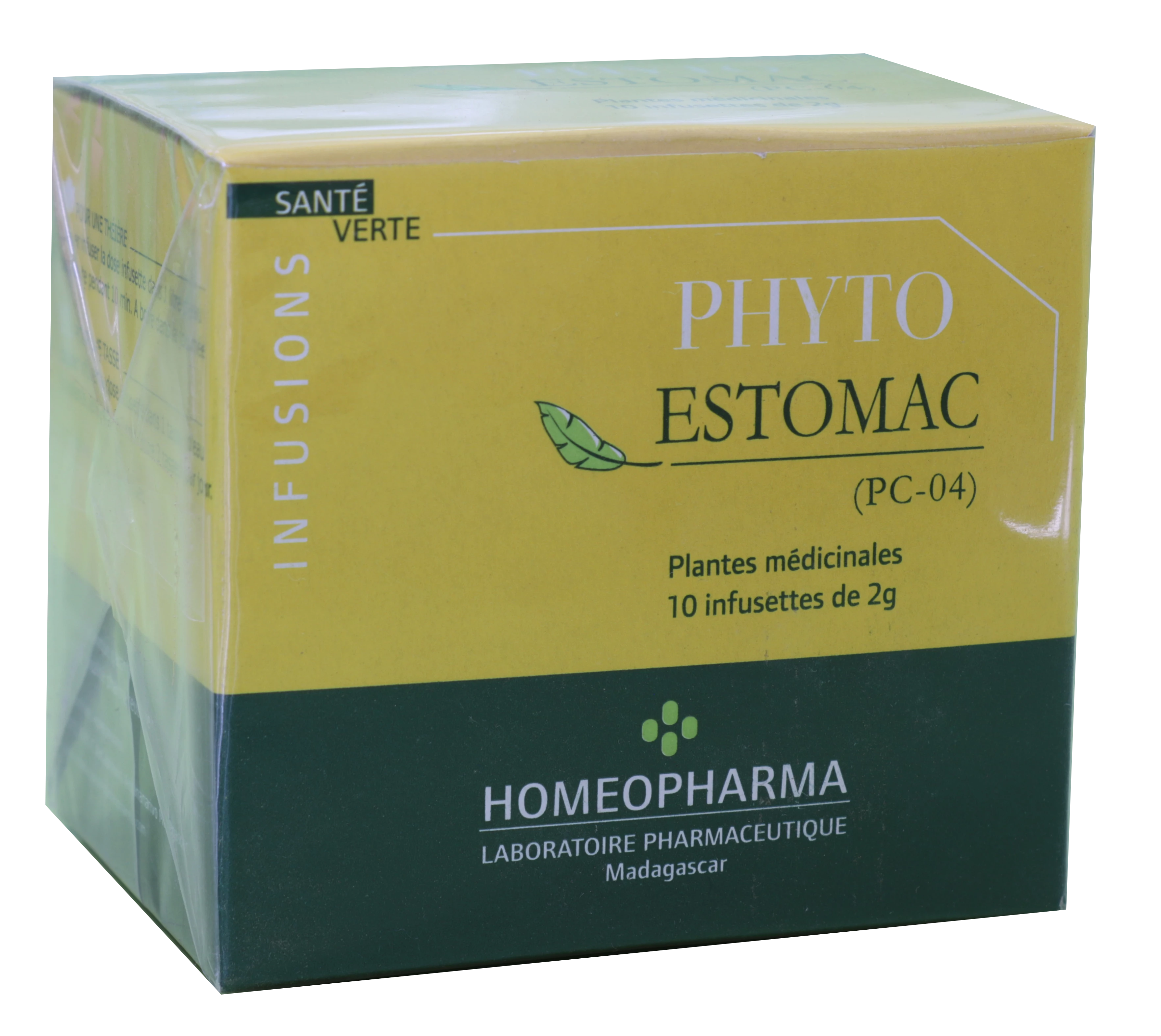 Phytotherapie Traditionnelle  Pc04-phyto-estomac Bte / 20 Infusettes - Homeopharma