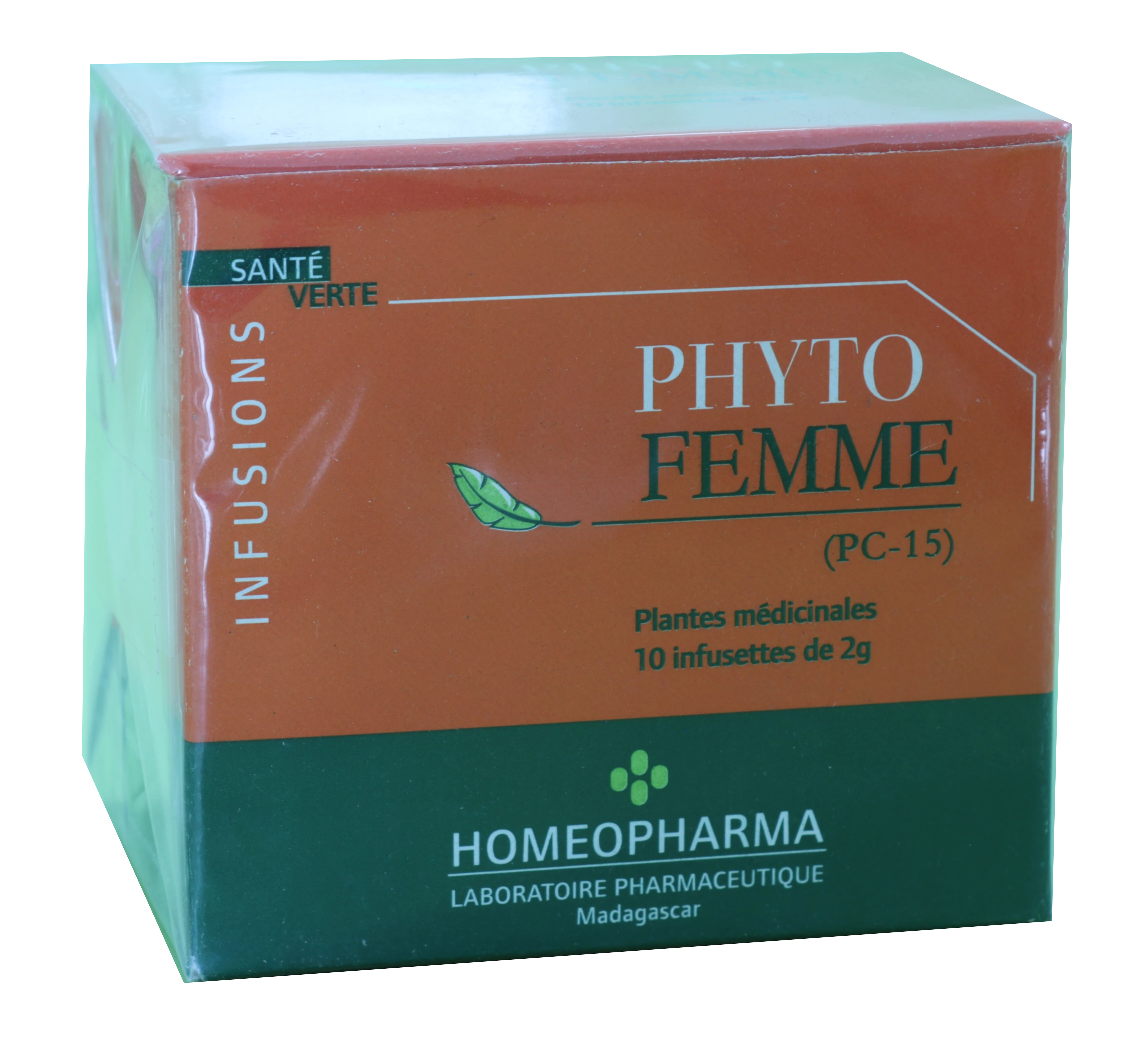 Phytotherapie Traditionnelle  Pc15-phyto-femme Bte / 20 Infusettes - Homeopharma