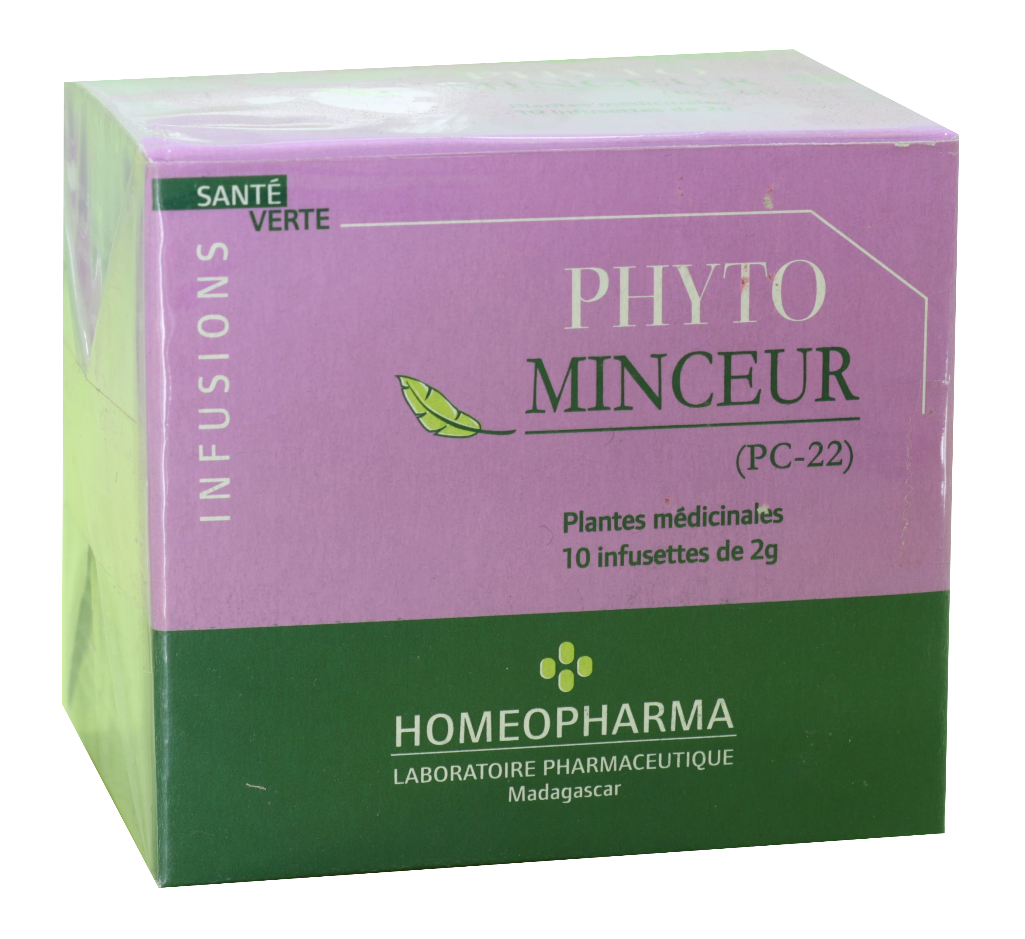 Phytotherapie Traditionnelle  Pc22-phyto-minceur Bte / 20 Infusettes - Homeopharma