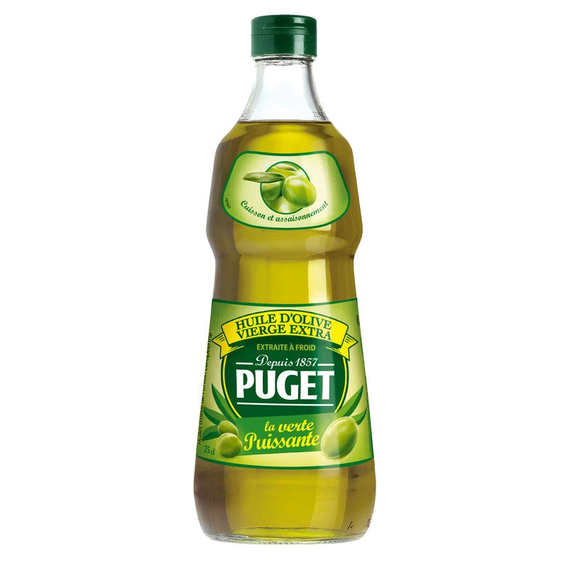 Green Olive Oil; 75cl - PUGET