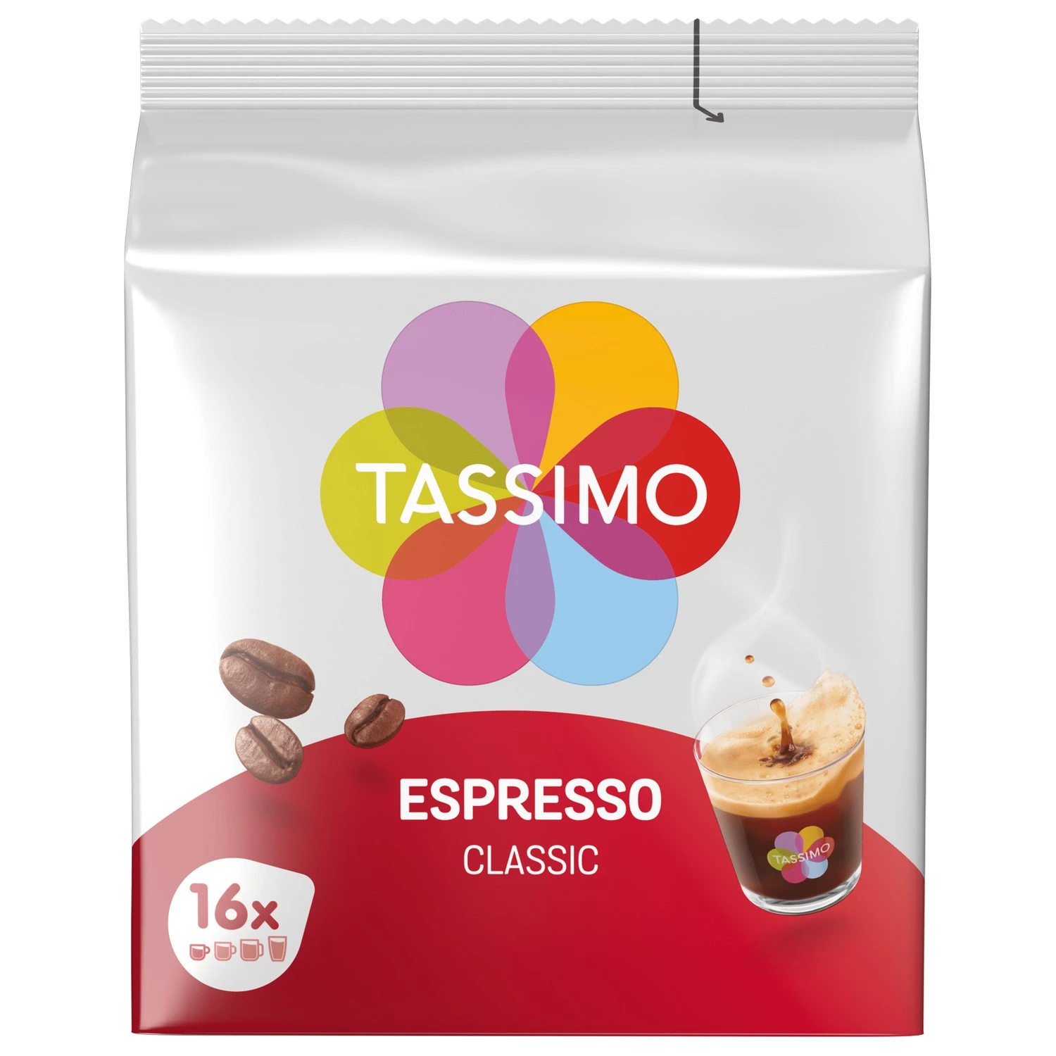 Grossiste Café espresso classique carte noire x16 dosettes 104g - TASSIMO