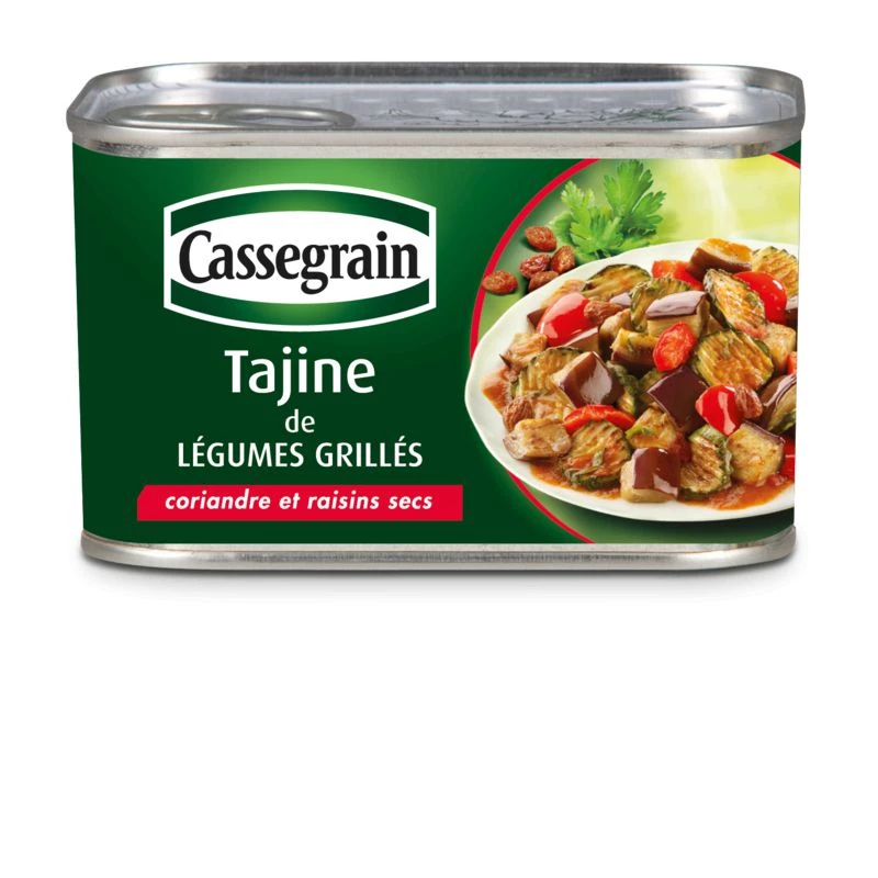 Grilled Vegetable Tagine with Coriander, 375g - CASSEGRAIN