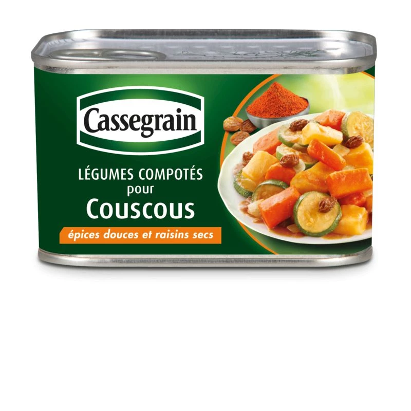 Leg.compote Couscous 1/2 375g