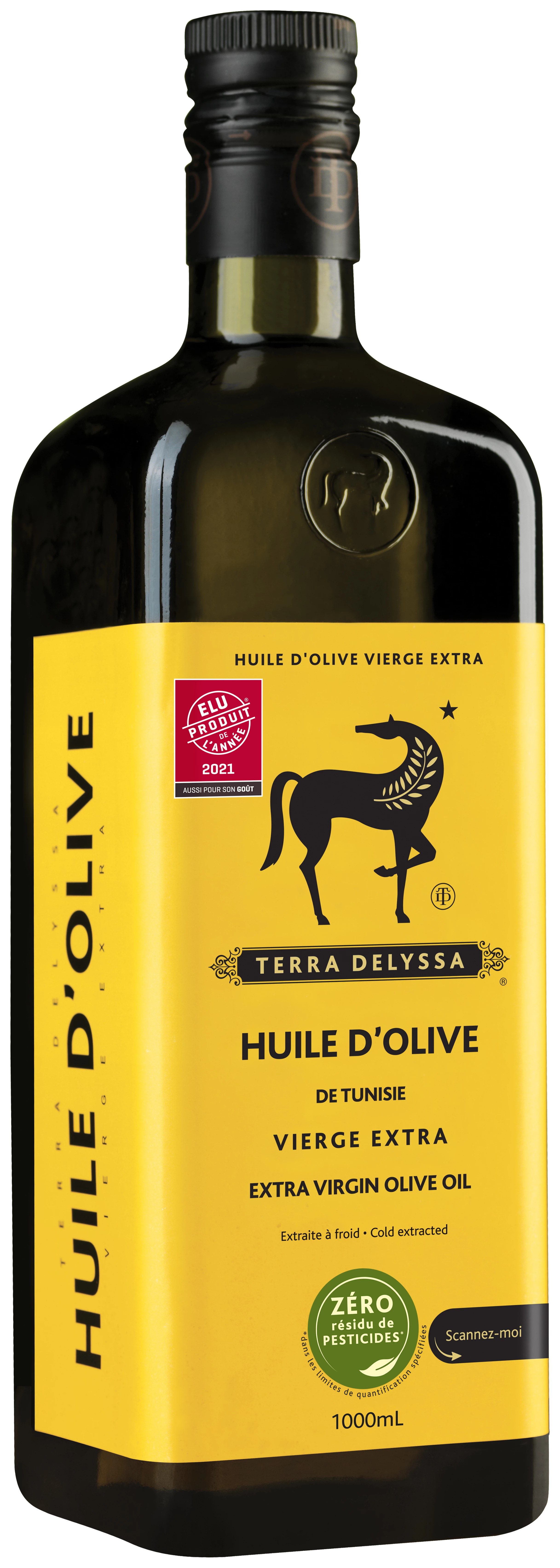 Huile d'Olive Vierge Extra, 1L - TERRA deLYSSA