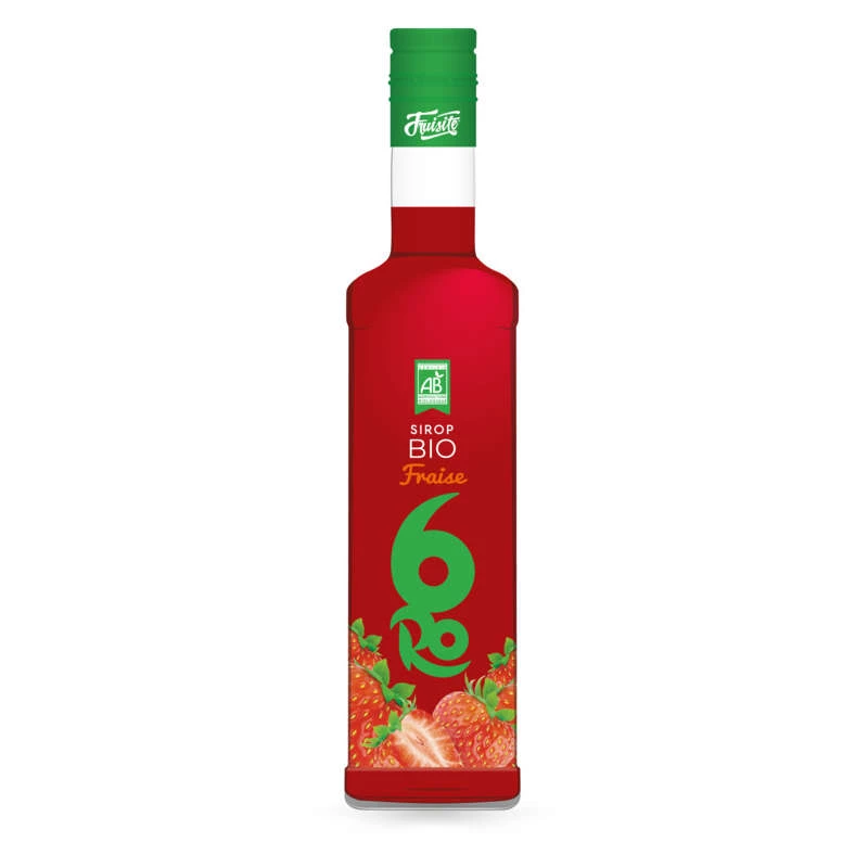 Organic Strawberry Syrup 50cl