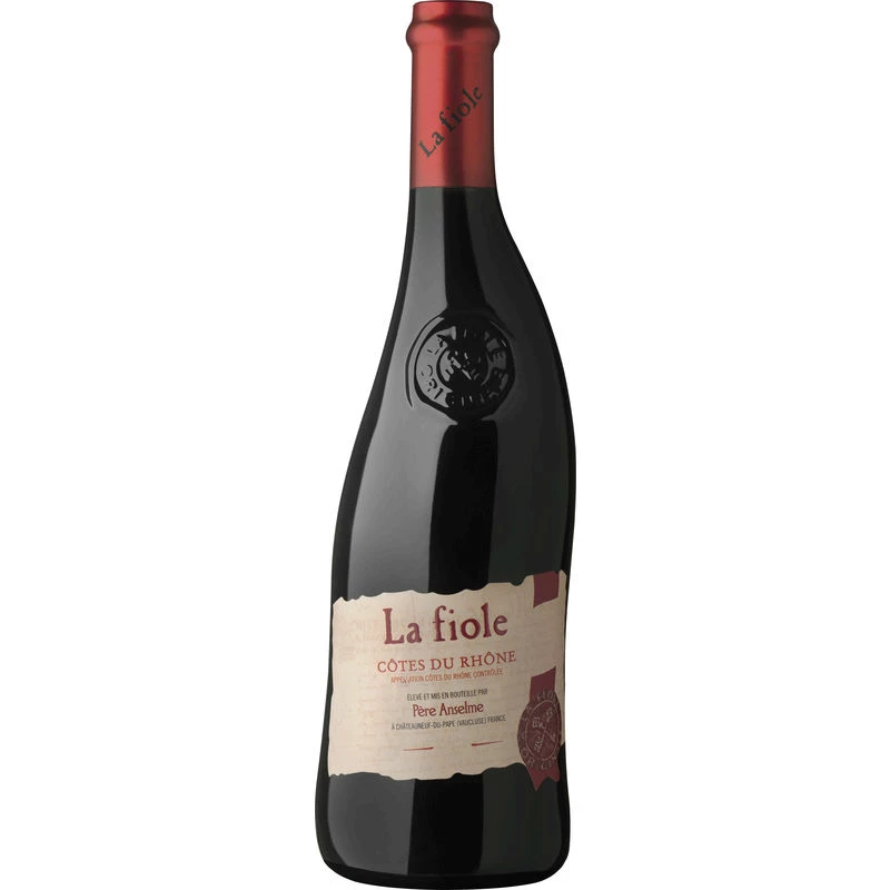Vin Rouge Des Côtes Du Rhône, 13,5°, 75cl - LA FIOLE