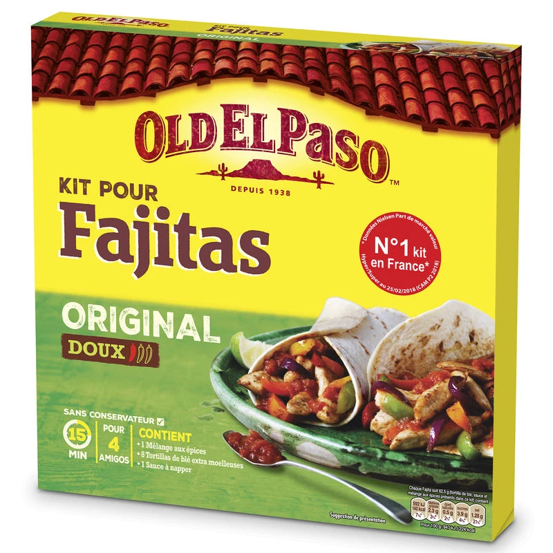 Kit Fajitas Original Oldelpaso