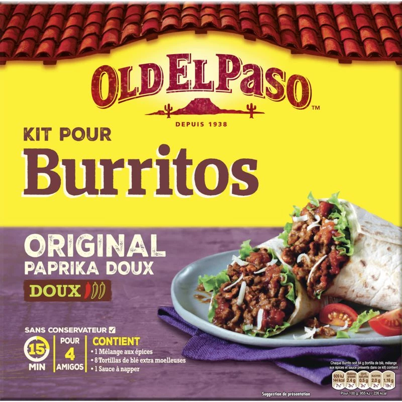 Kit Burrito Original Oldelpaso