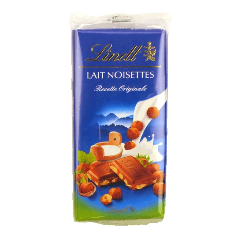 Lindt Recette original lait Noisettes 2x100g
