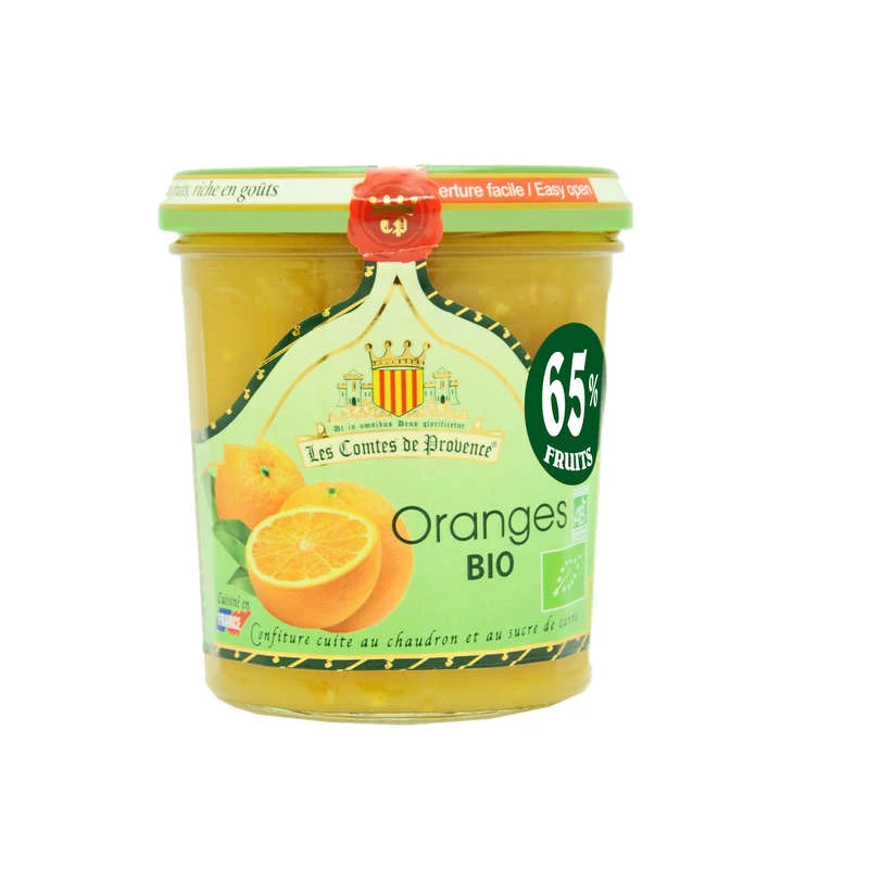 Confiture oranges BIO 350g - LES COMTES DE PROVENCE