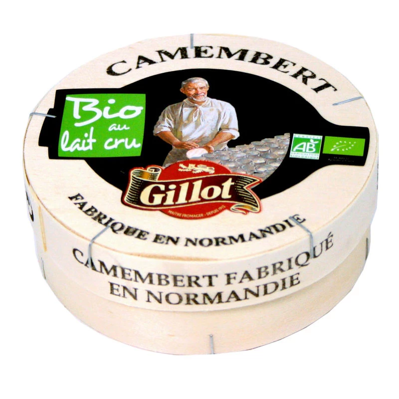 Fromage Camembert Bio 250g - GILLOT