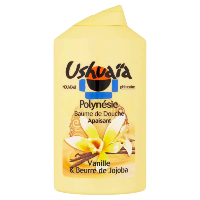 Baume de douche apaisant vanille & beurre de jojoba 250ml - USHUAIA