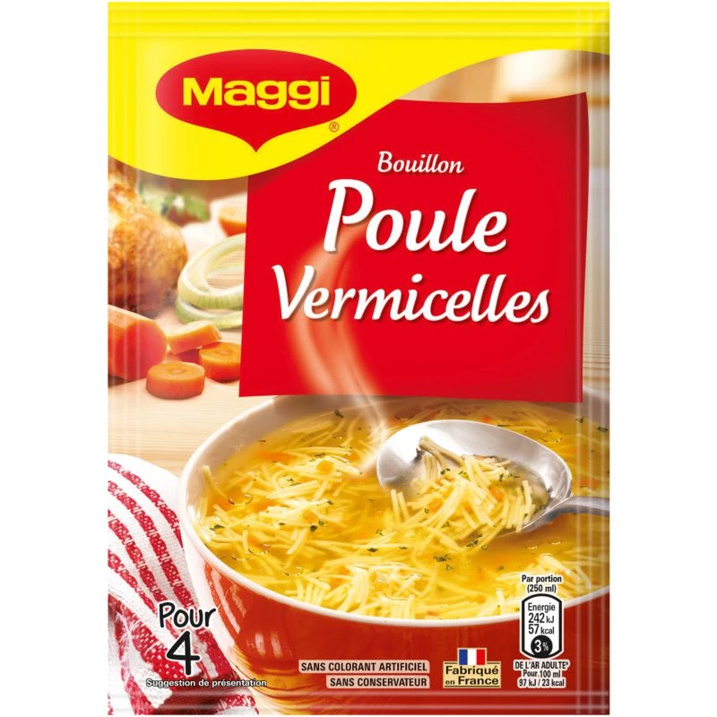 Soupe Poule Vermicelles, 65g - MAGGI