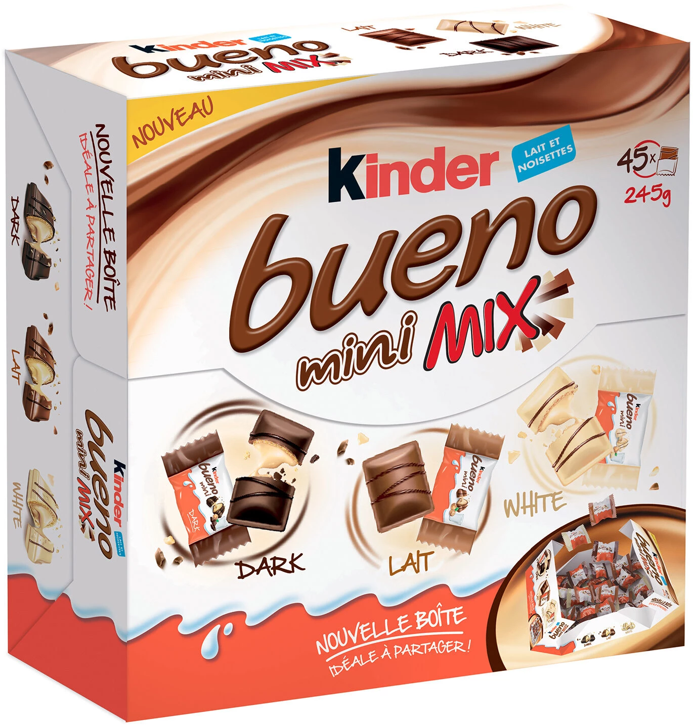 Boîte Mini Mix Kinder Bueno 245g - CHILDREN