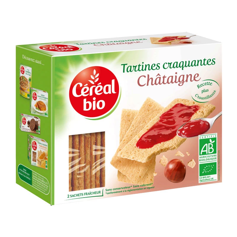Tartines Carq.chataigne 145g B
