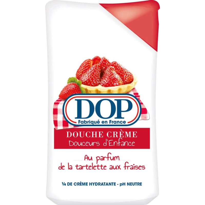 Gel douche parfum tartelette aux fraises 250ml - DOP