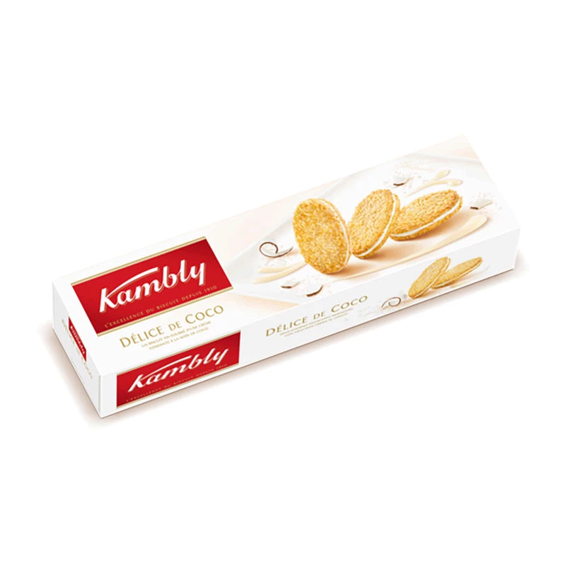 Biscuits délice de coco 80g - KAMBLY