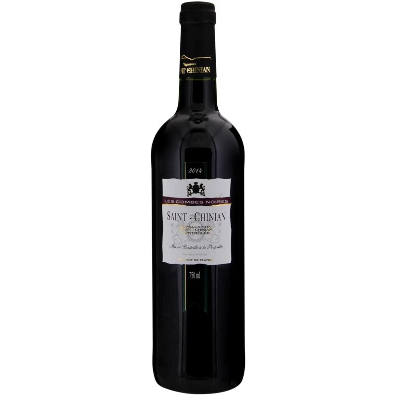 Saint Chinian Red Wine, 12.5°, 75cl - LES COMBES NOIRES