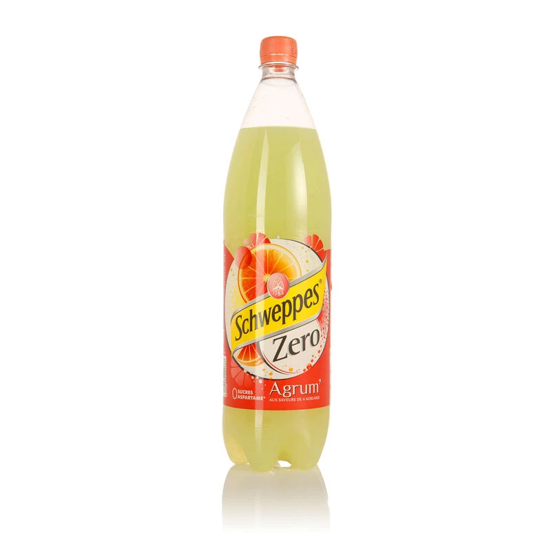 Zero sugar citrus soda 1.5L - SCHWEPPES