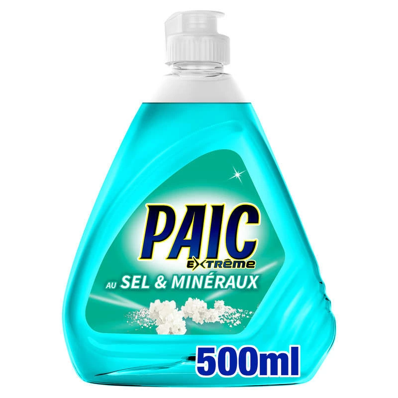 Dishwashing liquid extreme mineral salts 500ml - PAIC