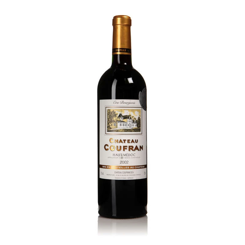 Vin Rouge Haut-Medoc 2002, 13°, 75cl - CHÂTEAU COUFRAN