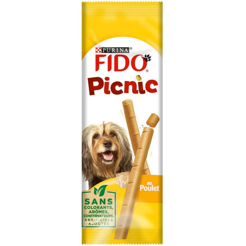 Sticks pour chien au poulet Fido les 5 bâtonnets - 42 g - PURINA
