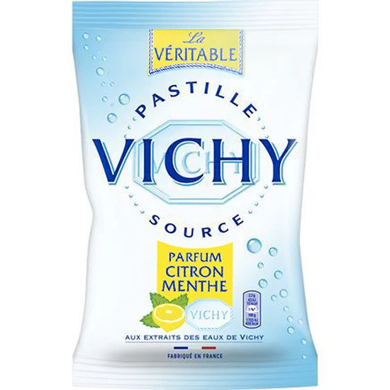 Lemon Mint Pastille Candies; 230g - VICHY