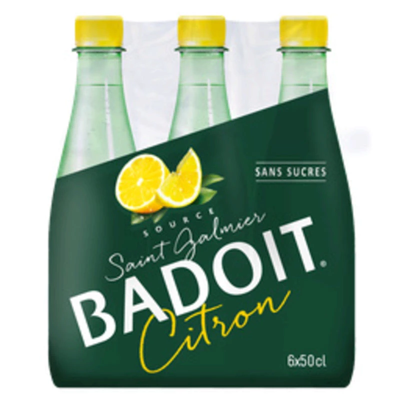 Badoit Citron 6x50cl - BADOIT