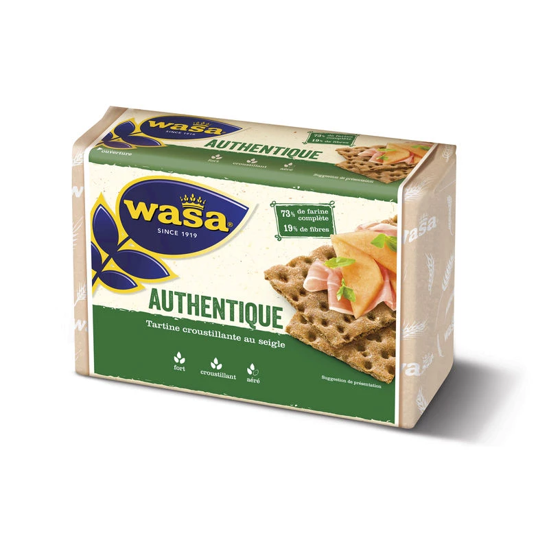 脆皮黑麦吐司，275g - WASA
