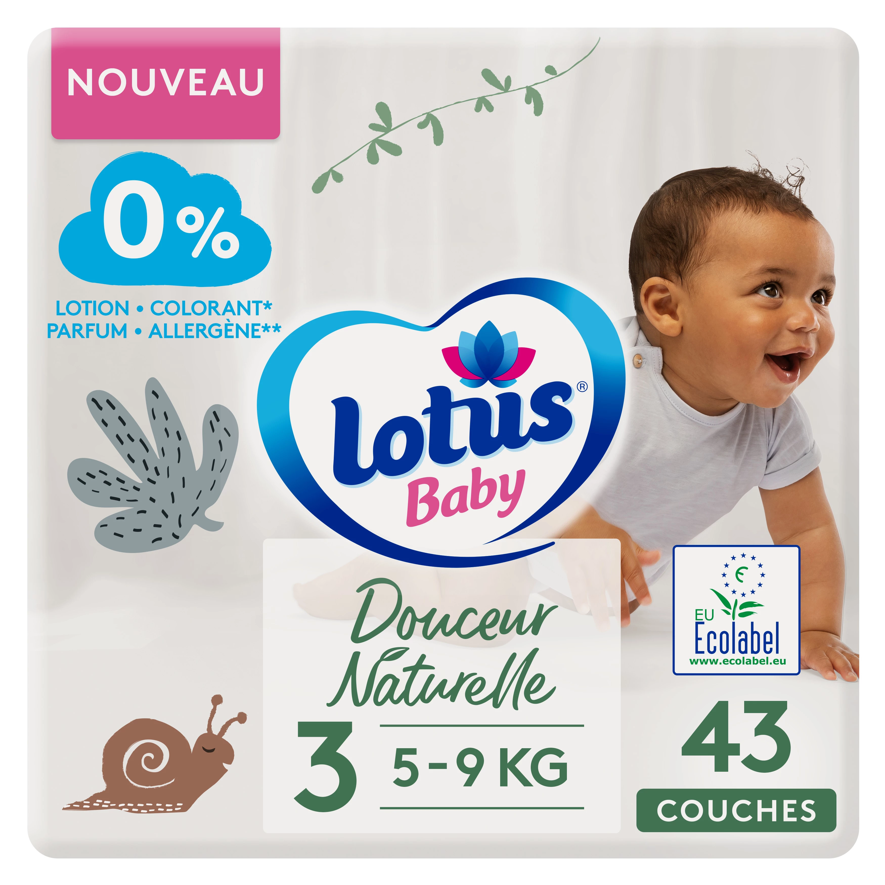 Lotus - Couches T1 2-5kg x22 - Supermarchés Match