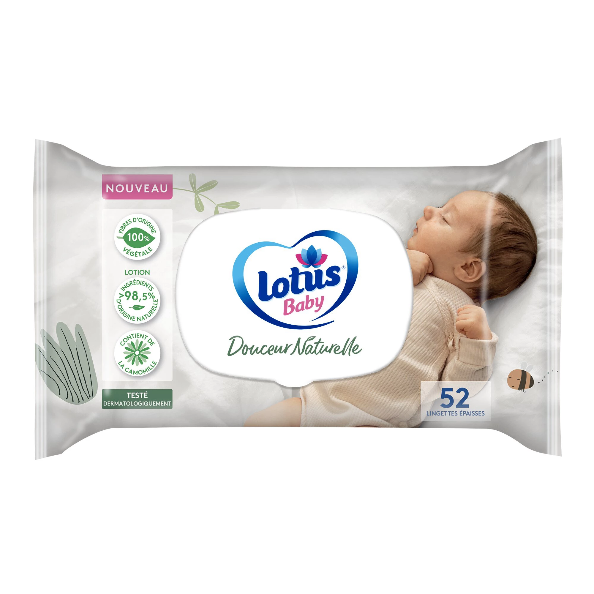 LOTUS Baby Touch taille 3 24 couches Contenu