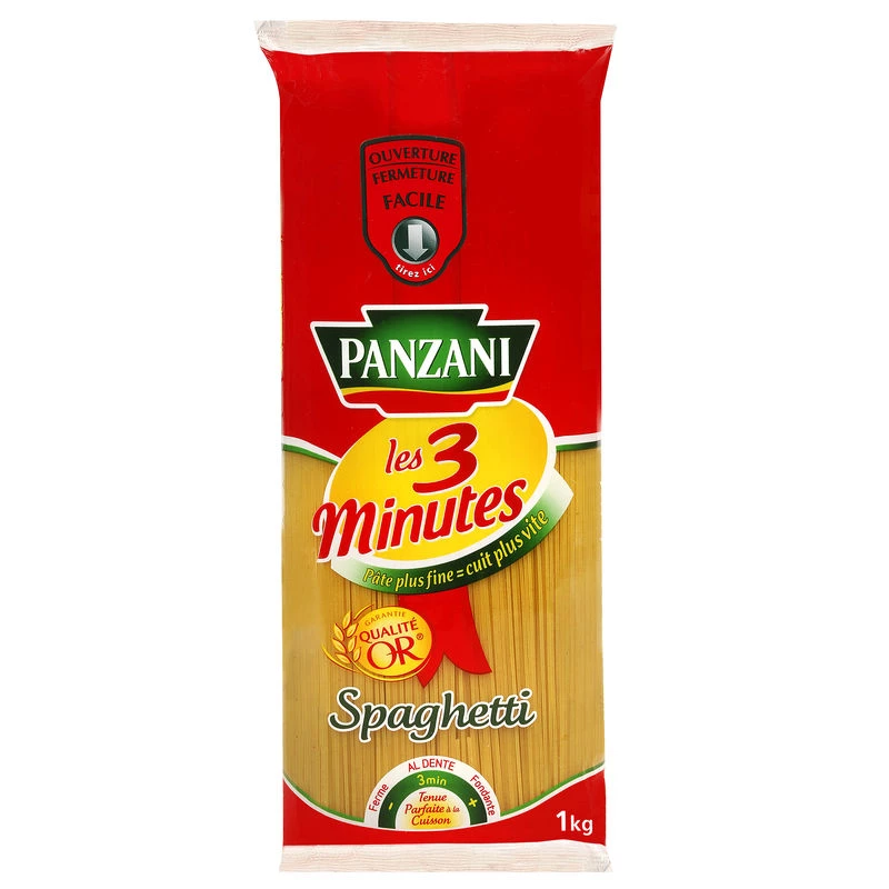Macarrão espaguete, 1kg - PANZANI