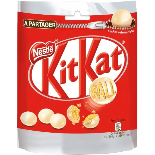 Kit Kat Ball Blanc 250g