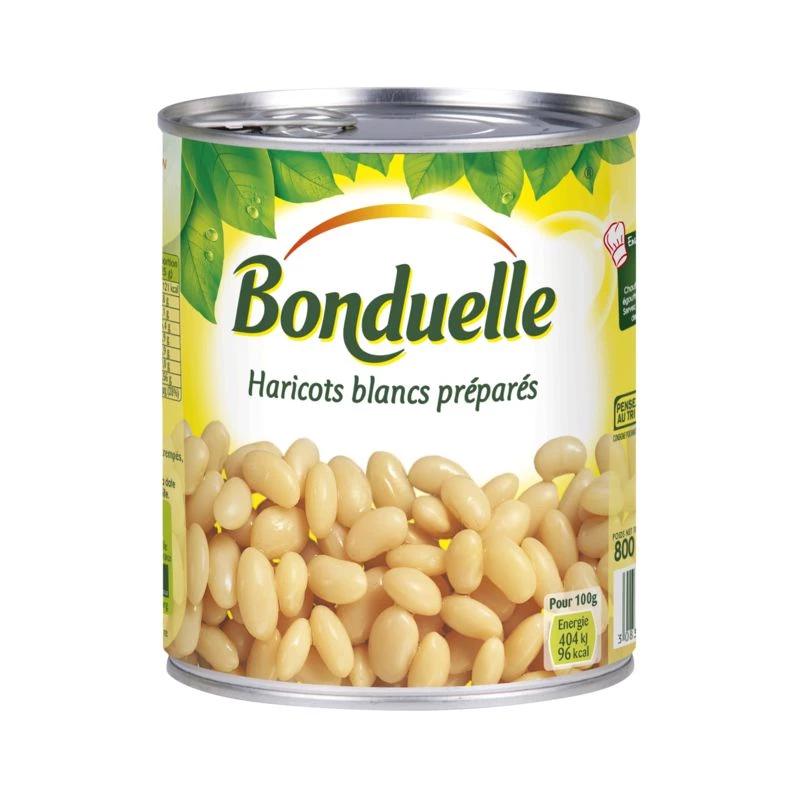 Haricots Blancs préparés 4/4 500g - Bonduelle