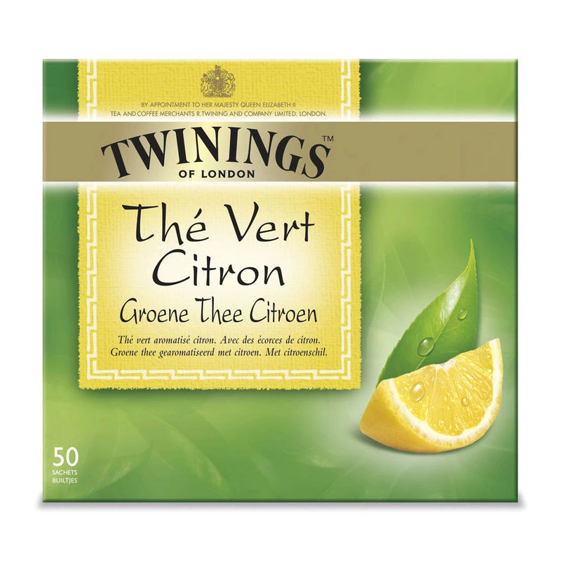 Thé vert citron x50 100g - TWININGS