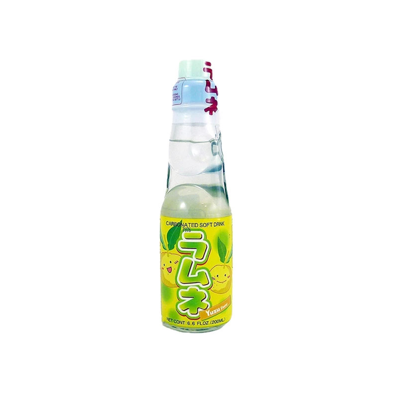 Ramune Japanese Lemonade Yuzu Jp 200ml - Ctc