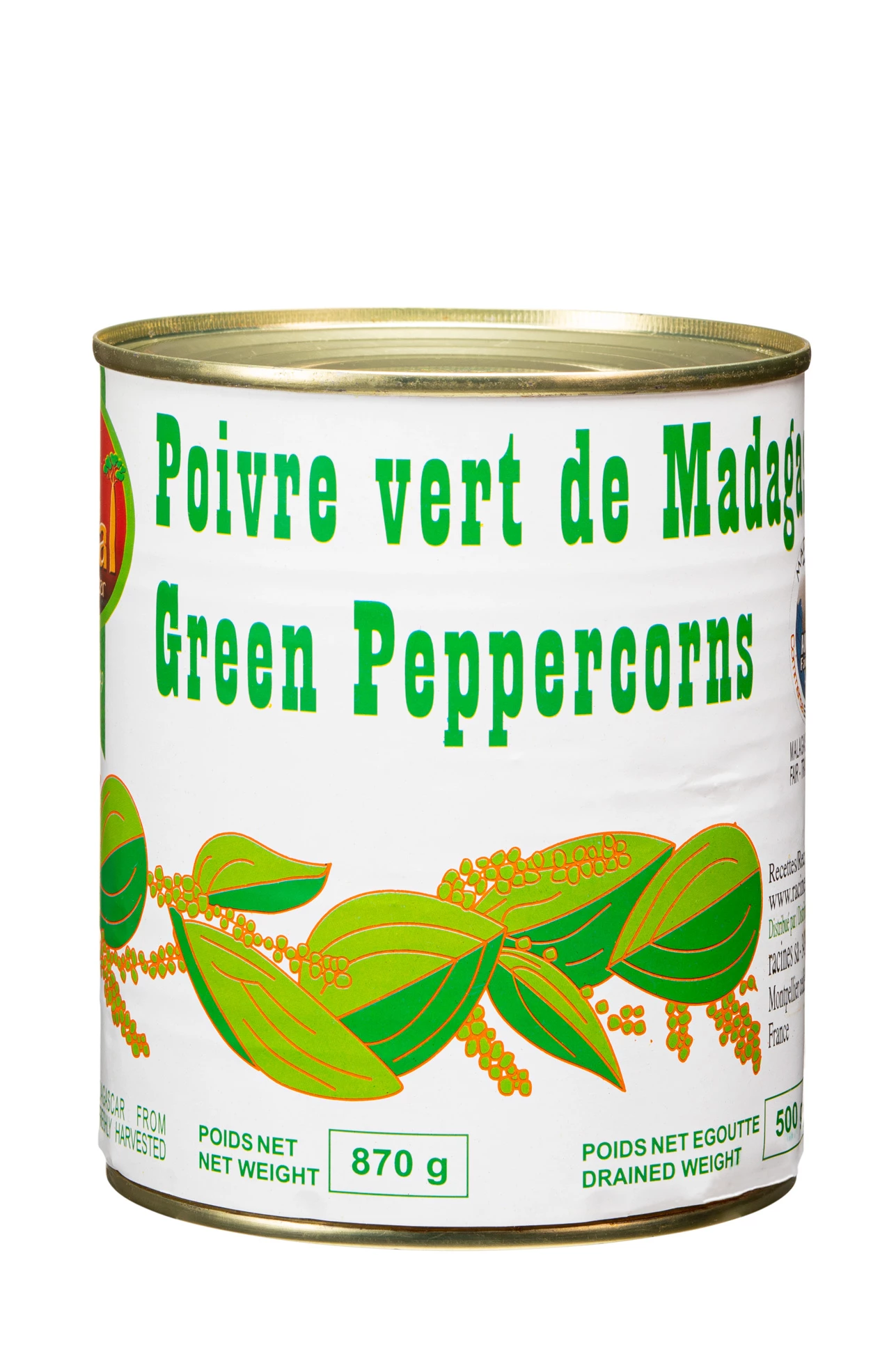 Green Pepper (12 X 870 G) - Codal