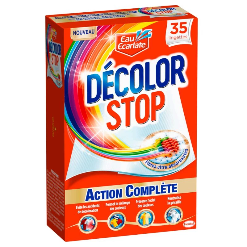 Decolor Stop X35 Lingettes