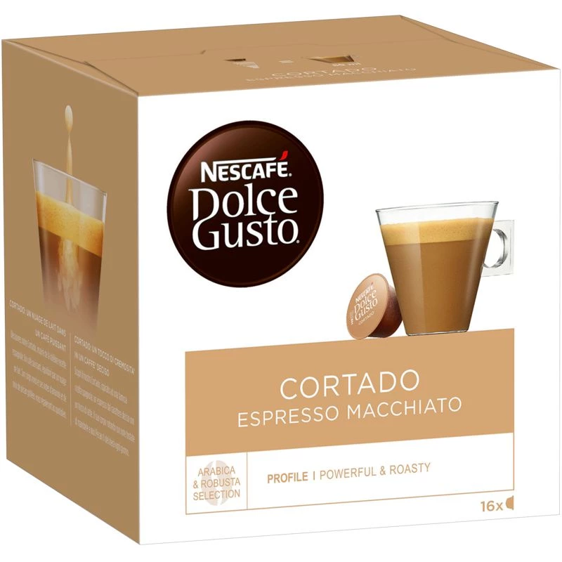 Macchioto Espresso Gesneden Koffie X16 Capsules 101g - NESCAFÉ