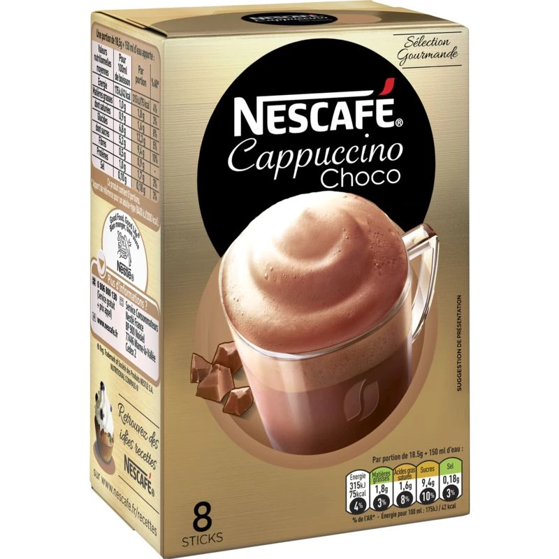 Cappuccino Chocolade 148g - NESCAFÉ