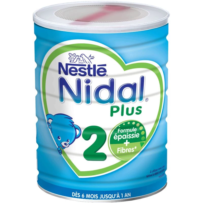 Nidalgest leche en polvo 2ª edad 800g - NESTLE NIDAL