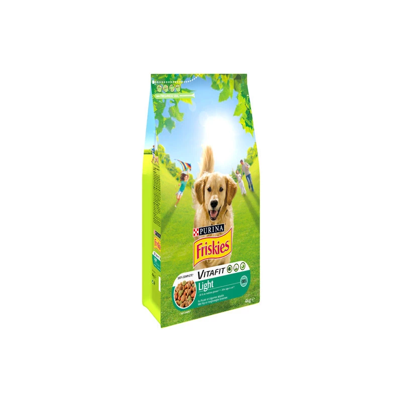 Vitafit Light Friskies dog food 4 kg - PURINA
